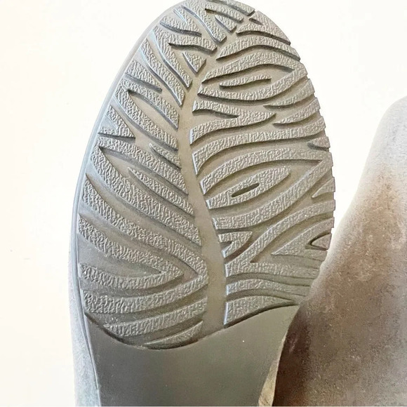 Abeo Melanie 5” Gray Suede Ankle Boots Side Zip Women’s Size 7.5 Winter Boot EUC - Picture 8 of 11